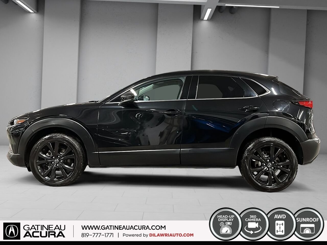 Mazda CX-30 GT AWD 2022 Noir Ottawa & Gatineau - photo #19
