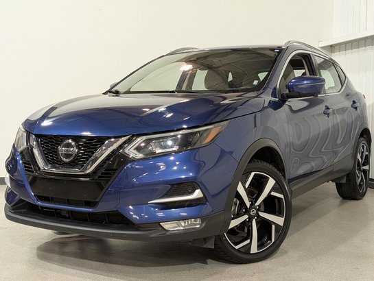 Nissan Qashqai AWD SL Auto/Cuir/Toit ouvrant/Volant chauffant 2023 Bleu