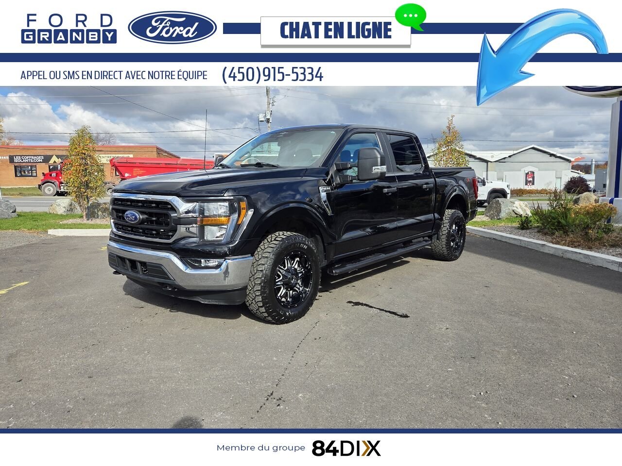Ford F-150 2023 Noir Granby - photo #2