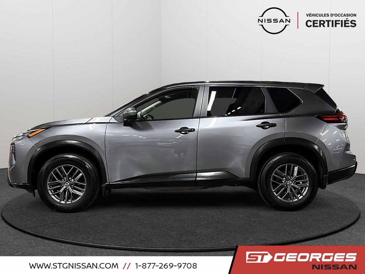 Nissan Rogue 2024 Gris Saint-Georges - photo #4