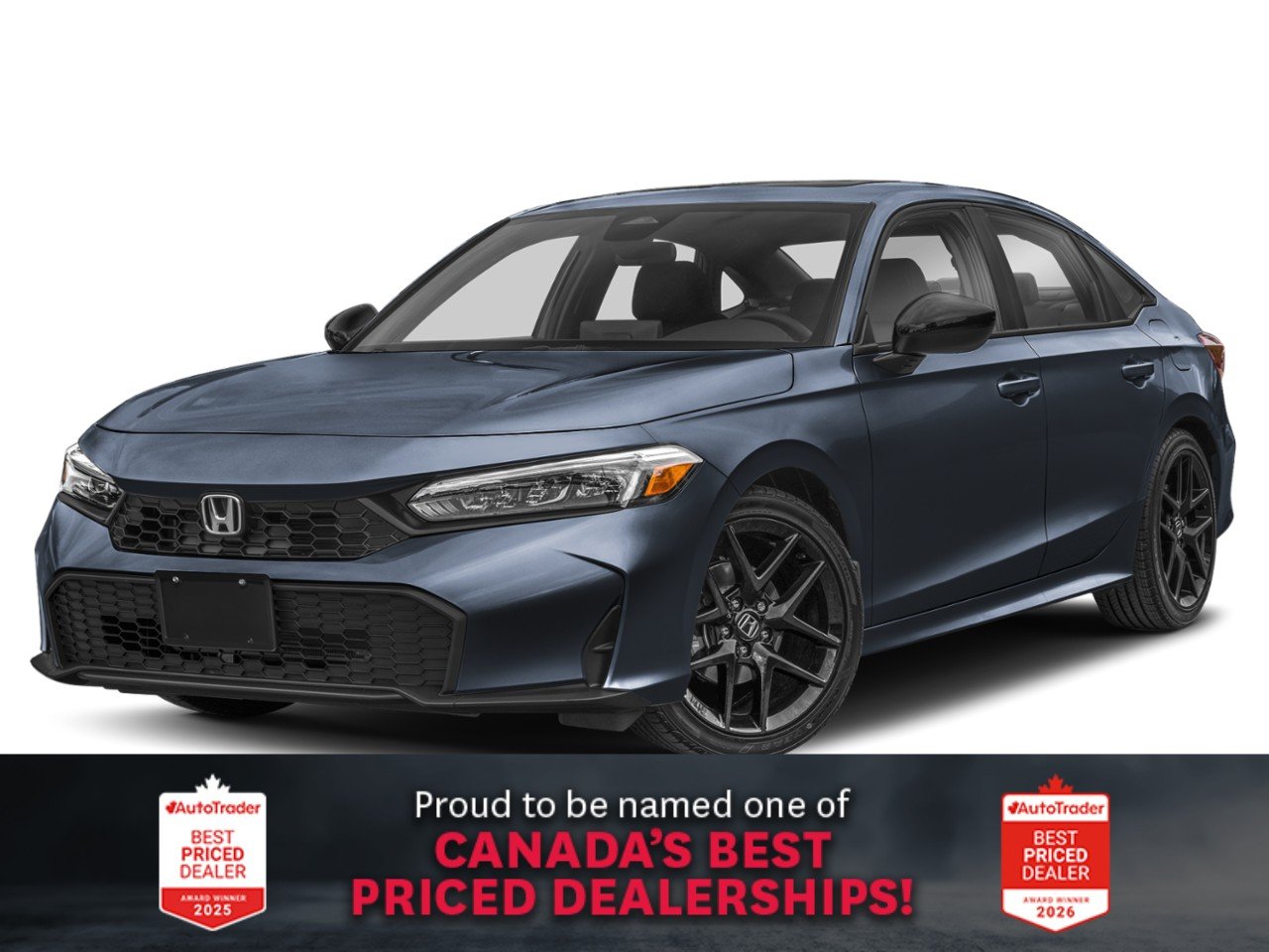 Honda Civic Berline Sport CVT Sedan 2025 Gray Ottawa & Gatineau - photo #0