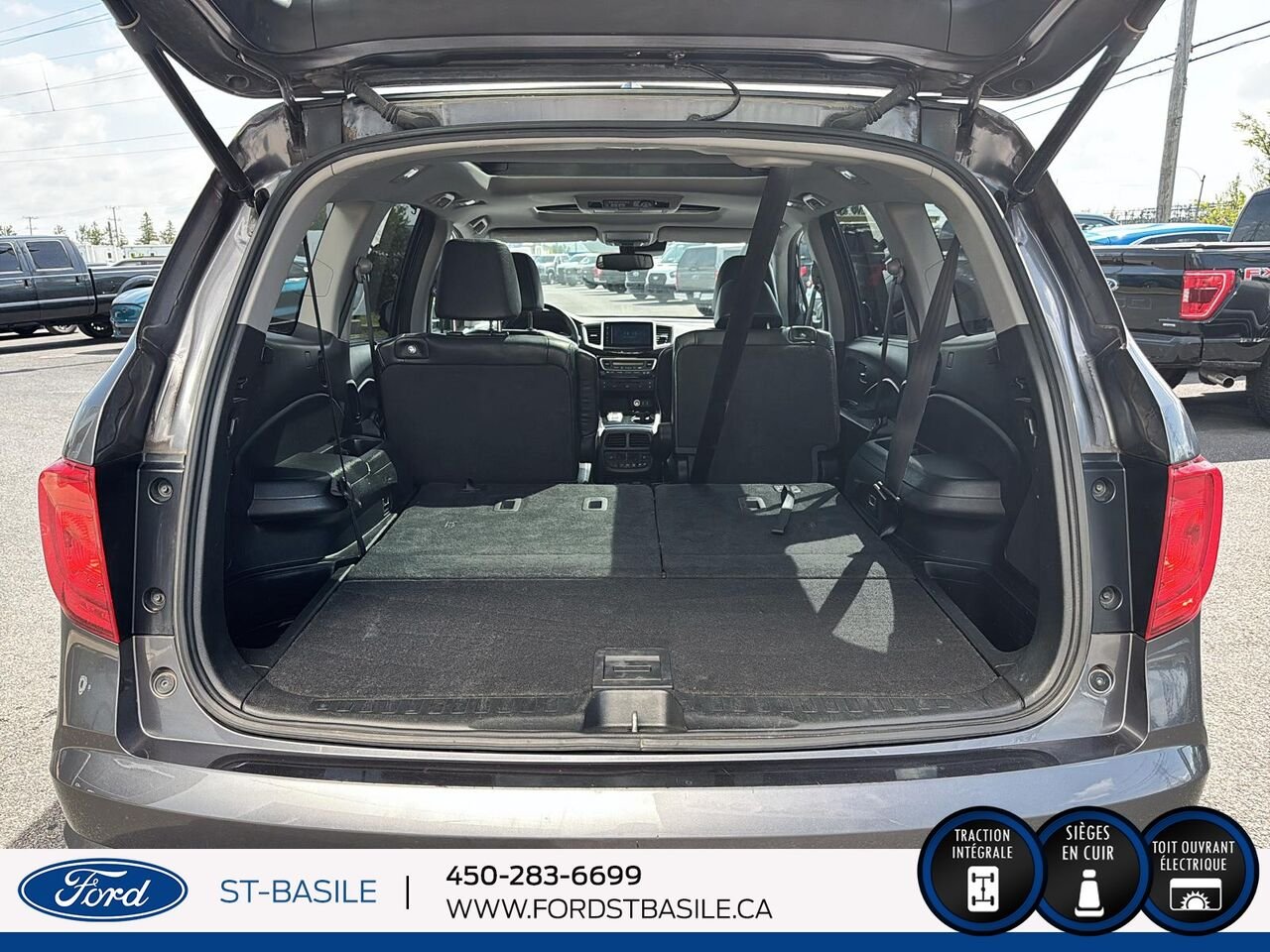 HONDA PILOT 2016 Gris Saint-Basile-le-Grand - photo #14