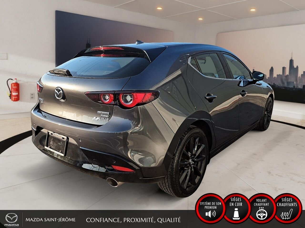 Mazda Mazda3 Sport 2023 Gris Ste-Agathe des Monts - photo #5