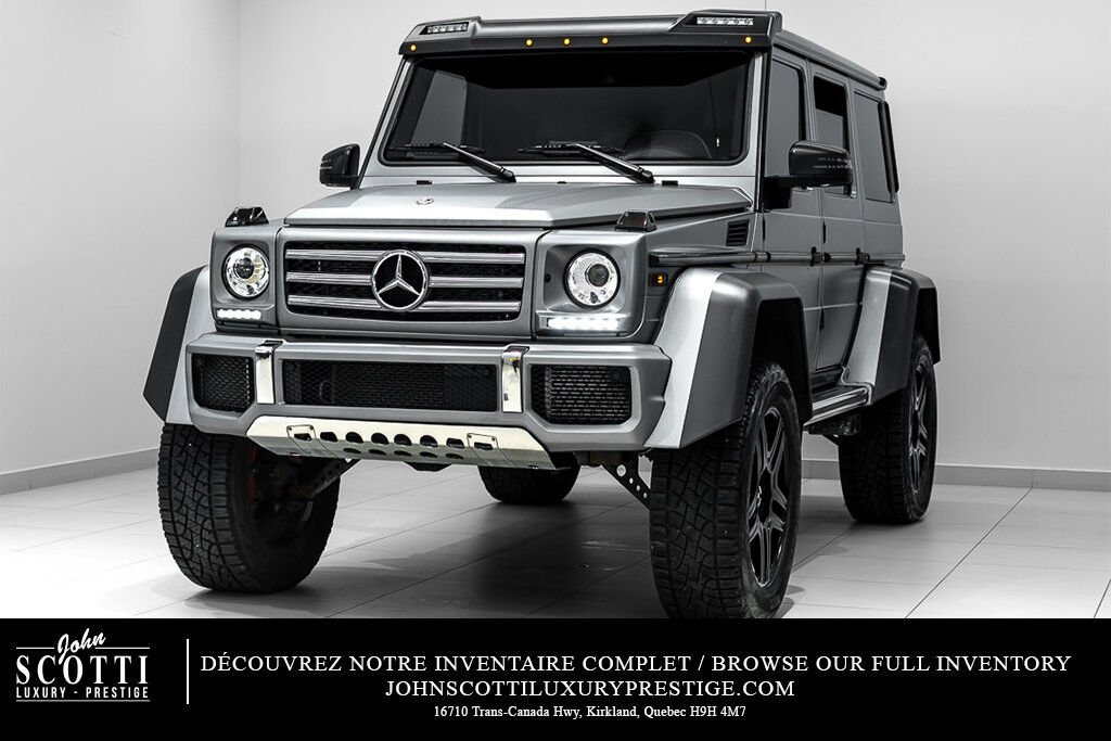 2018 Mercedes-Benz G-Class G 550 4x4 Squared Grey Kirkland - photo #0