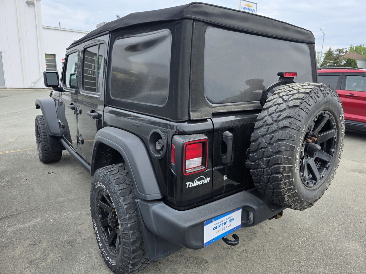 Jeep Wrangler Unlimited Sport 2018 Noir Rouyn-Noranda - photo #9