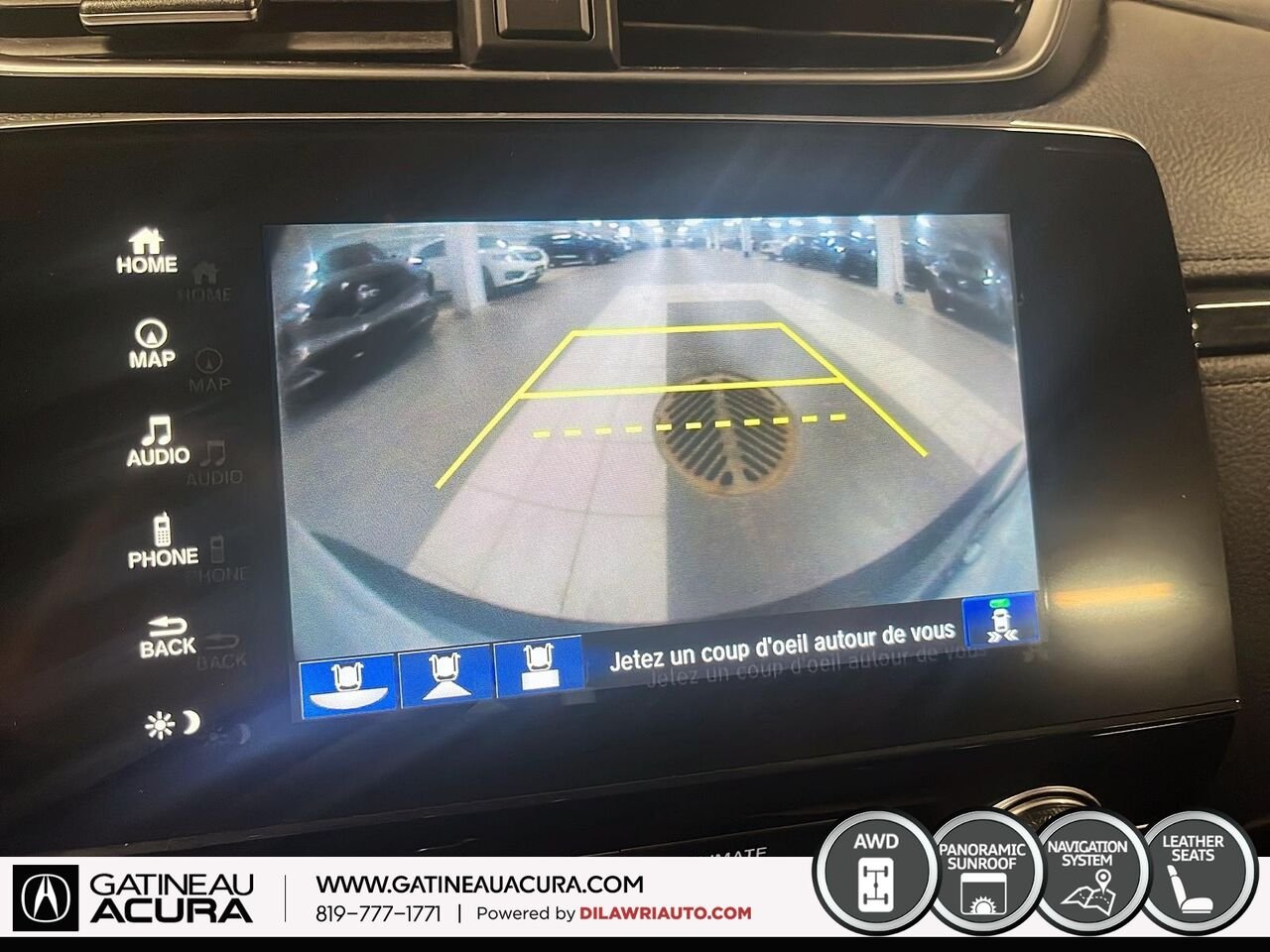 2020 Honda CR-V Touring AWD White Gatineau - photo #5