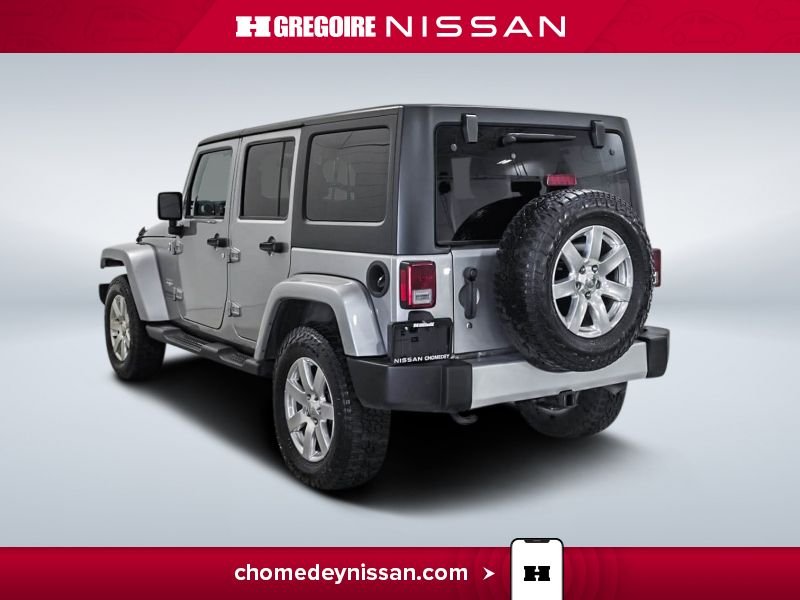 Jeep Wrangler Unlimited 2015 Argent Laval - photo #5