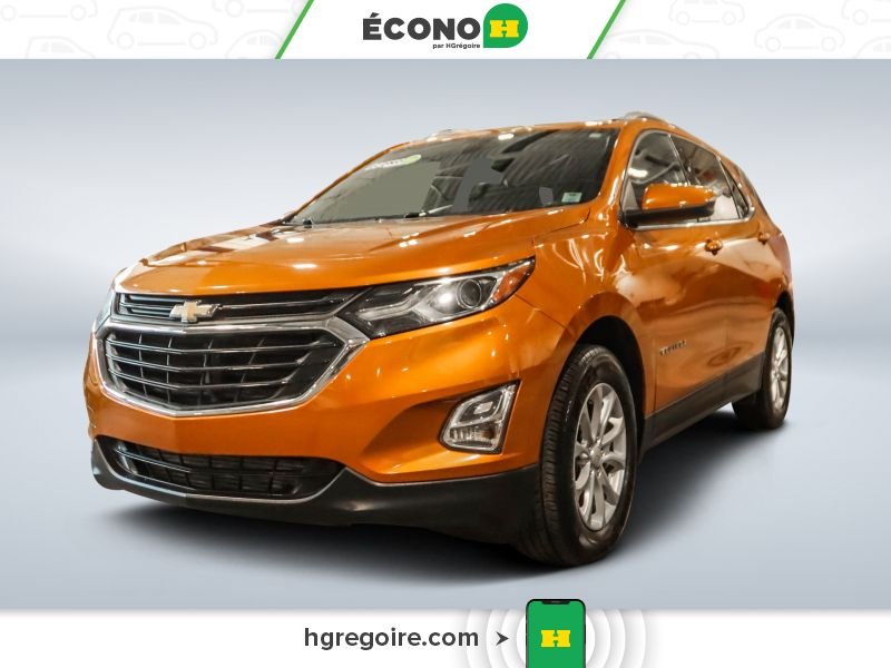 Chevrolet Equinox 2018 Orange Saint-Eustache - photo #2