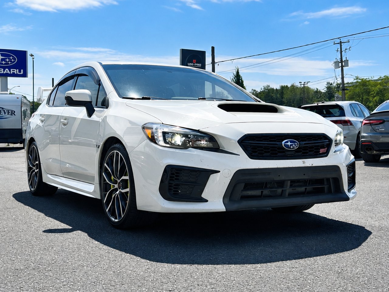 Subaru WRX STi 2020 Blanc Granby - photo #8