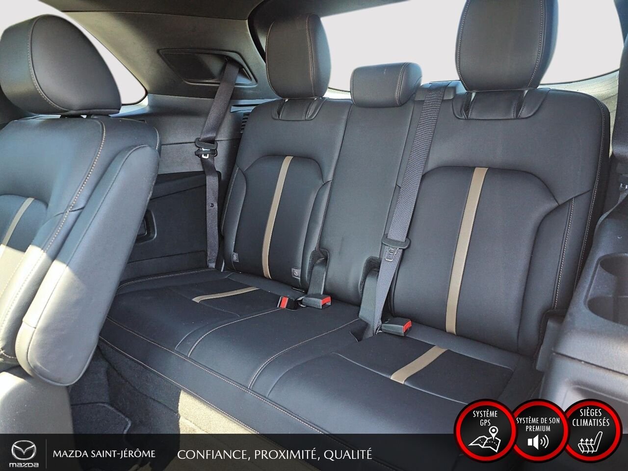 2024 Mazda CX-90 hybride rechargeable GT | TOIT OUVRANT | CUIR | AWD | Black Saint-Jérôme - photo #20