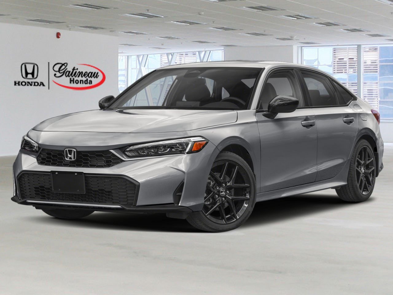 Honda Civic hybride berline Sport eCVT 2026 Gris Gatineau - photo #0