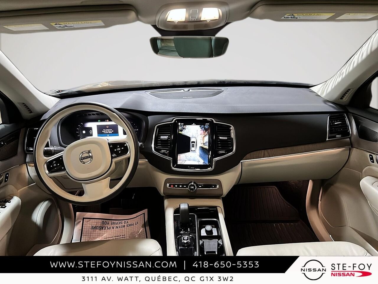 Volvo XC90 Recharge PLUS BRIGHT THEME PHEV 2024 Gris Ste-Foy - photo #9