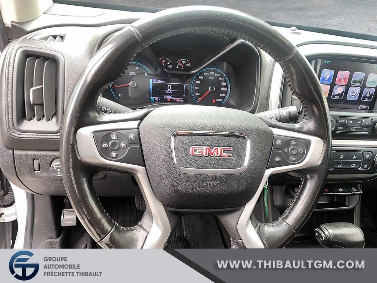 GMC CANYON SLE SLE cabine multiplace 4RM, 140,5 po 2017 Blanc Montmagny - photo #11