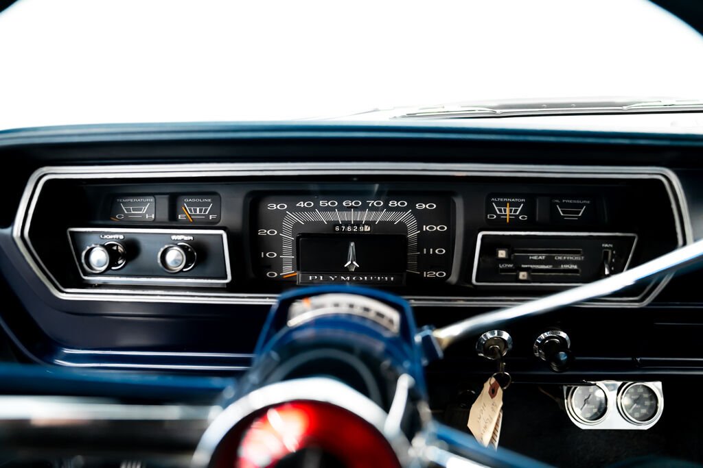 1966 Plymouth Belvedere 426 HEMI 1 of 57 *PRICE IN USD* Blue Kirkland - photo #16