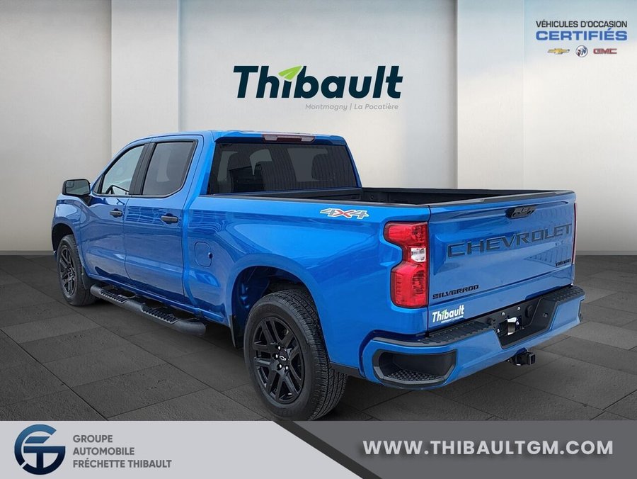 CHEVROLET SILVERADO Custom cabine multiplace 4RM 157 po 2023 Bleu