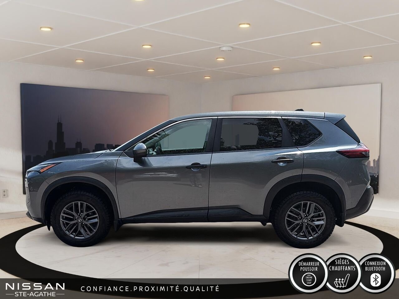 2021 Nissan Rogue S TI Grey Saint-Jérôme - photo #5