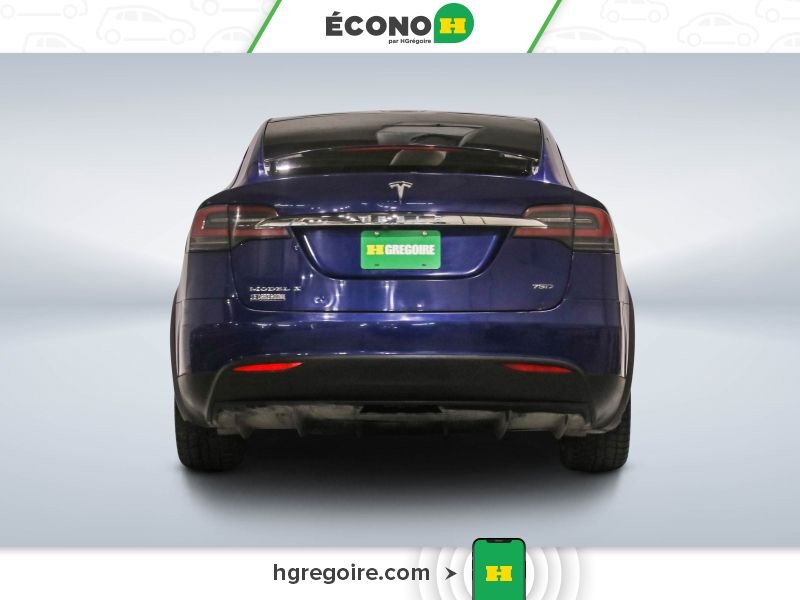Tesla Model X 728585 | 75D CUIR TOIT NAV CAMÉRA BLUETOOTH MAGS 2016 Bleu Laval - photo #6