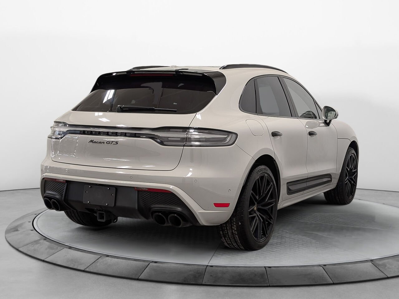 Porsche MACAN GTS Option Sport Exhaust Roues 21" Carbon Fiber 2023 Gris Sherbrooke - photo #5