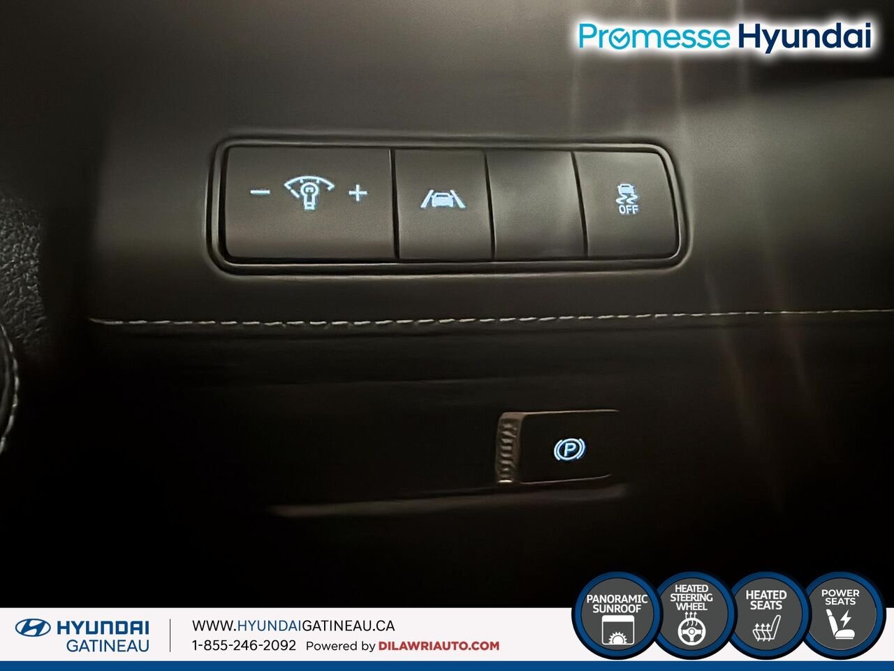 2022 Hyundai Santa Fe Hybrid White Gatineau - photo #15