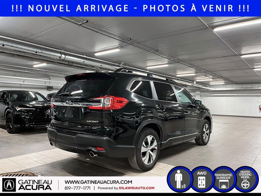 Subaru Ascent *** UN PROPRIO + CLEAN CARFAX + BAS KILOMÉTRAGE*** 2023 Noir
