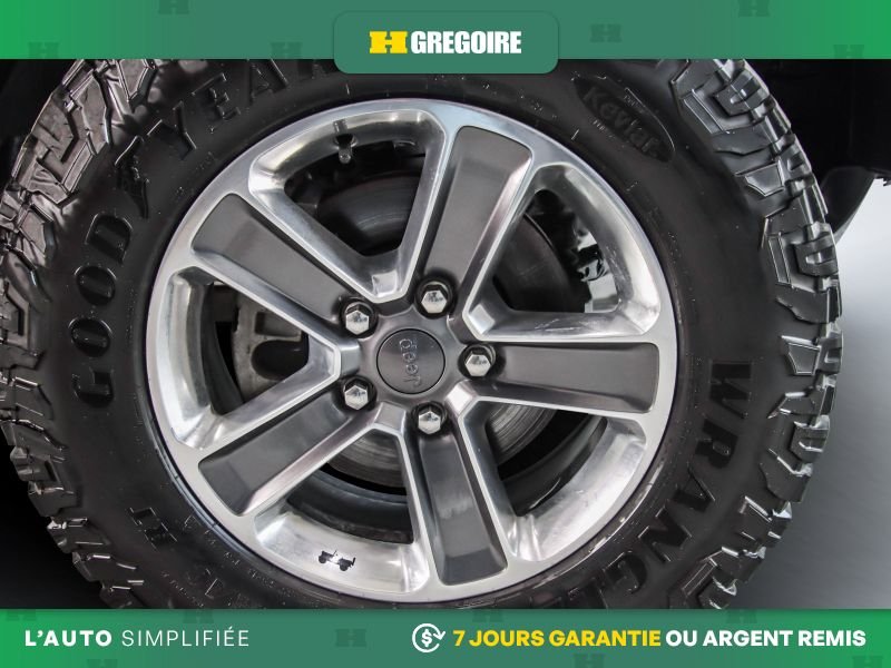Jeep Wrangler 821166 | UNLIMITED SAHARA AUTO A/C MAGS CAM RECUL BLUETOOTH 2021 Gris Laval - photo #8