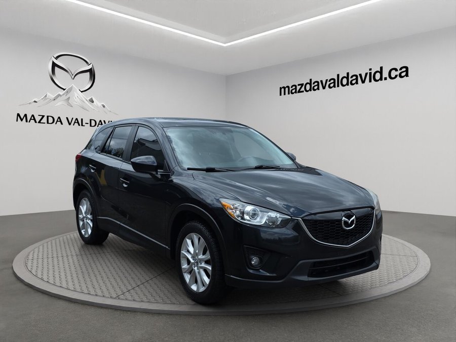 Mazda CX-5 Traction intégrale, 4 portes, boîte automatique, GT, Toit ouvrant, commande audio au volant 2013 Noir