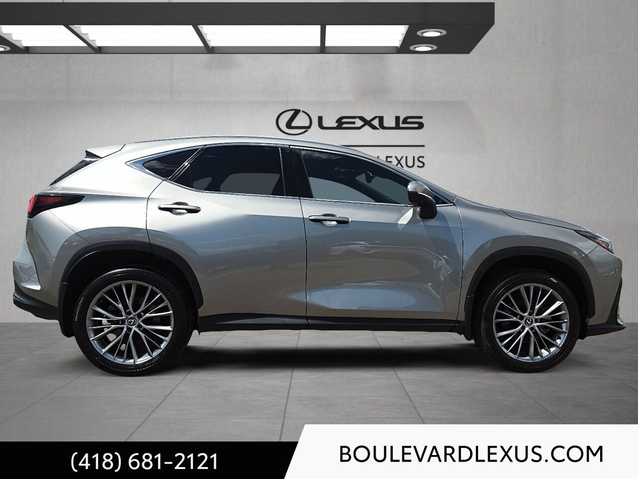Lexus NX 19896A | NX 350h TI 2024 Argent Québec - photo #2
