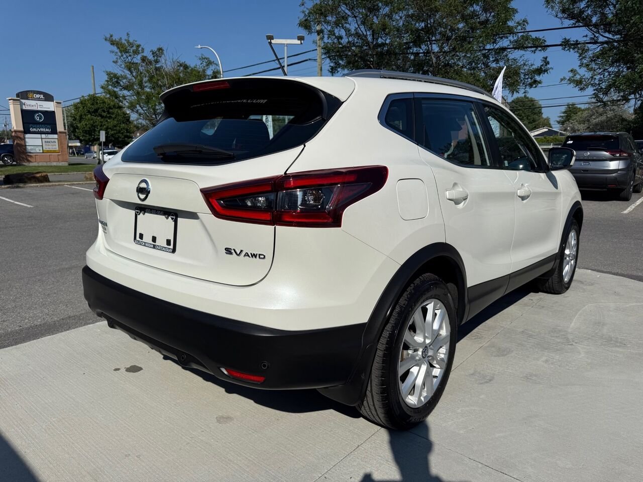 Nissan Qashqai SV AWD 2023 Blanc Châteauguay - photo #4