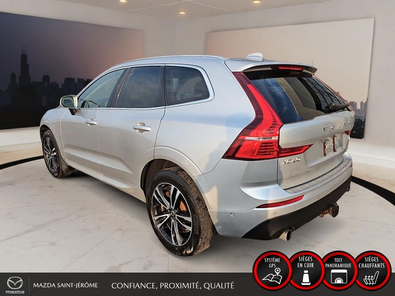 Volvo XC60 2019 Gris Saint-Jérôme - photo #8