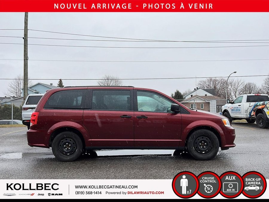 DODGE GRAND CARAVAN *** UN PROPRIO + CLEAN CARFAX + BAS KILOMÉTRAGE*** 2019 Rouge