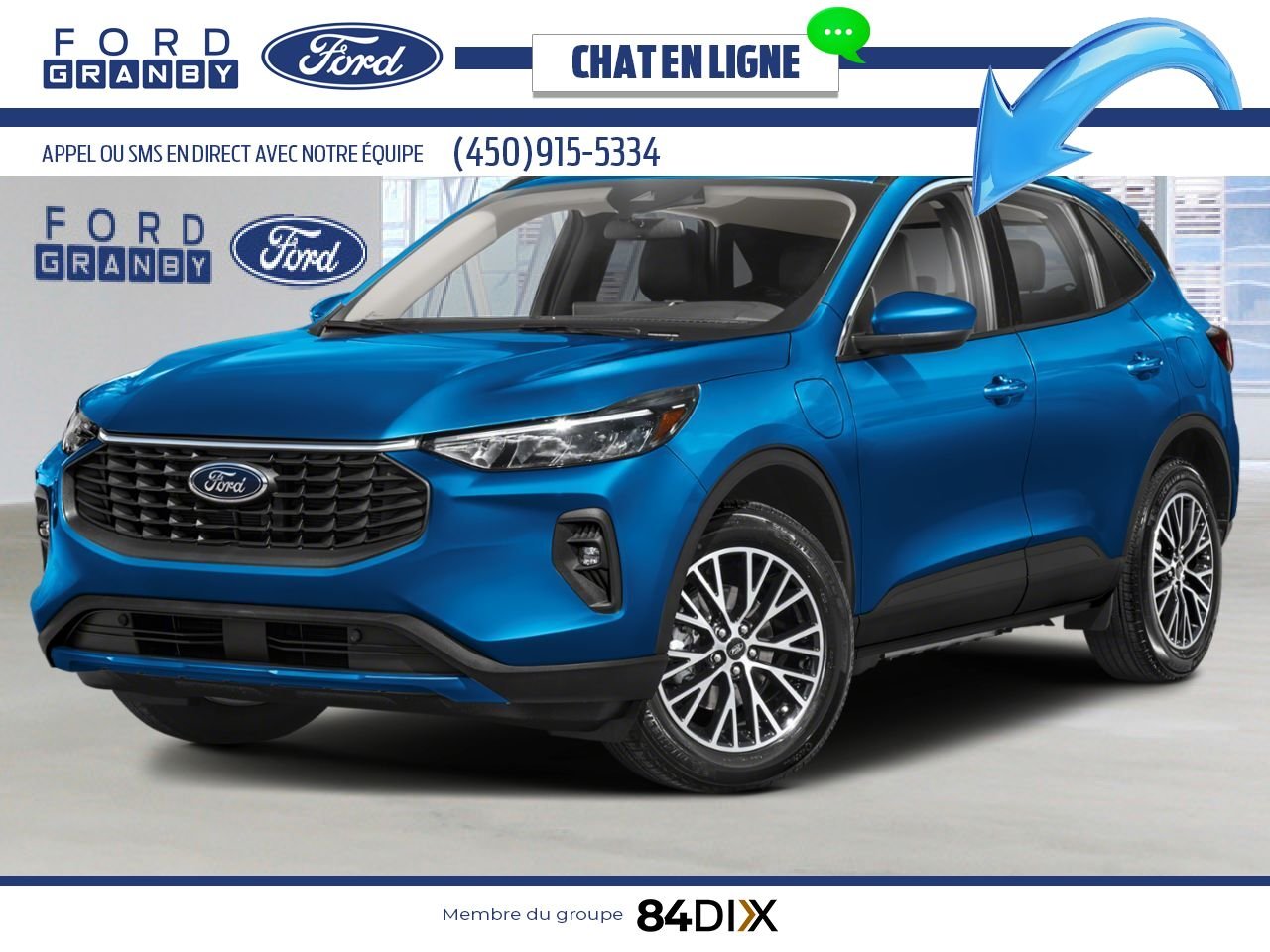 2025 Ford Escape Star White Metallic Tri-Coat Granby - photo #0