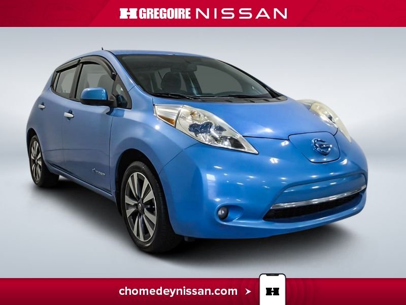 Nissan Leaf 2014 Bleu Saint-Eustache - photo #0