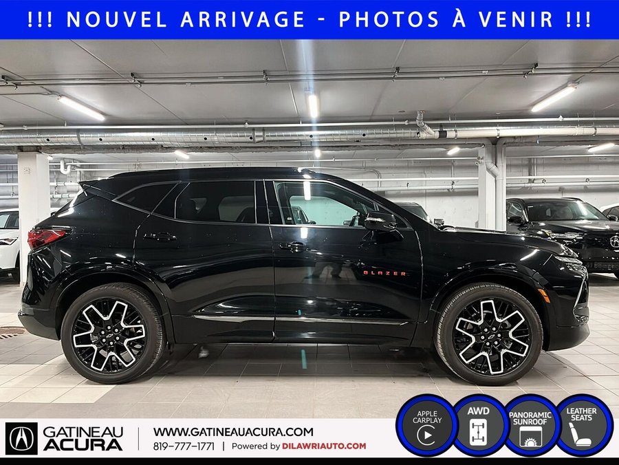 Chevrolet Blazer *** UN PROPRIO + CLEAN CARFAX + BAS KILOMÉTRAGE*** 2023 Noir