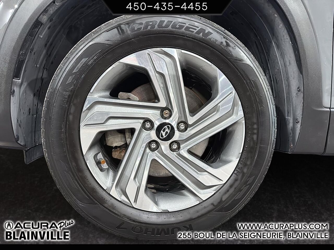 2021 Hyundai Santa Fe Grey Blainville - photo #5
