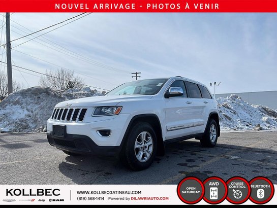 JEEP GRAND CHEROKEE *** UN PROPRIO + CLEAN CARFAX + BAS KILOMÉTRAGE *** 2015 Noir