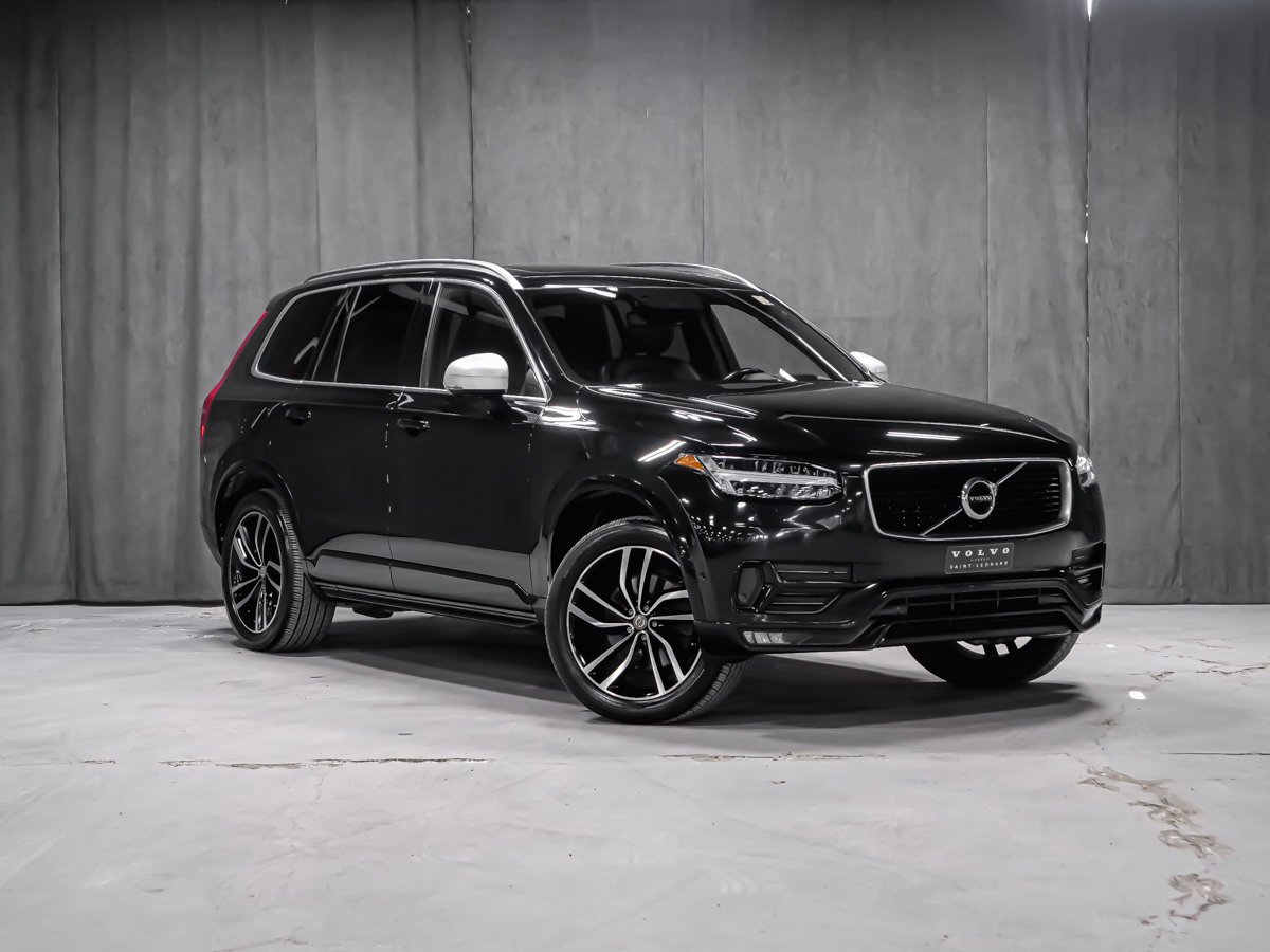 Volvo XC90 T6 R-DESIGN CONVENIENCE AFFICH. TÊTE HAUTE POLESTAR OPTIMISATION 2017 Noir Montréal - photo #1