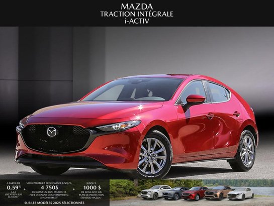 Mazda Mazda3 Sport 2025 2025 Rouge vibrant cristal métallisé