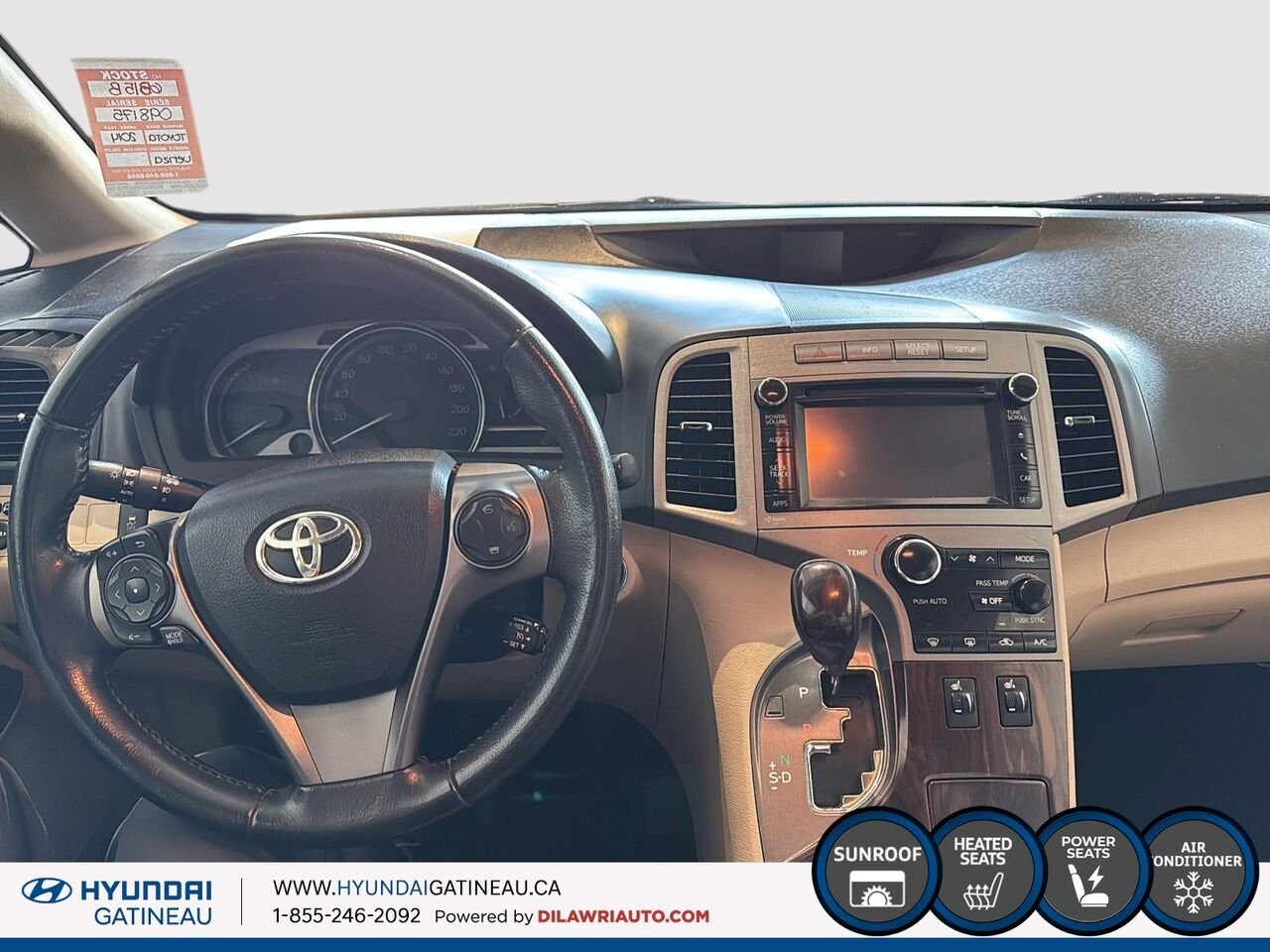 Toyota Venza Familiale V6 4 portes à traction intégrale 2014 Brun Ottawa & Gatineau - photo #7
