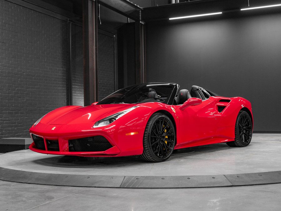 2018 Ferrari 488 Spider 2018 Red