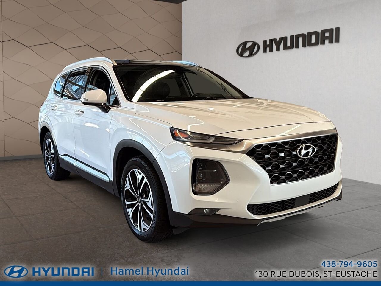 2019 Hyundai Santa Fe White Saint-Eustache - photo #0