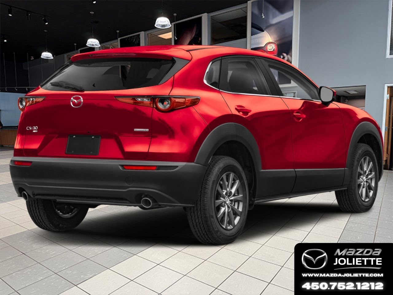 MAZDA CX-30 2026 Rouge vibrant cristal métallisé Notre-Dame-des-Prairies - photo #1