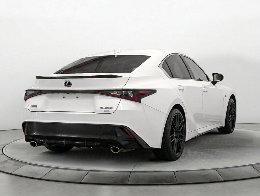 Lexus IS 350 AWD F-Sport 3 Vient avec 8 mag À voir !!! 2021 Blanc