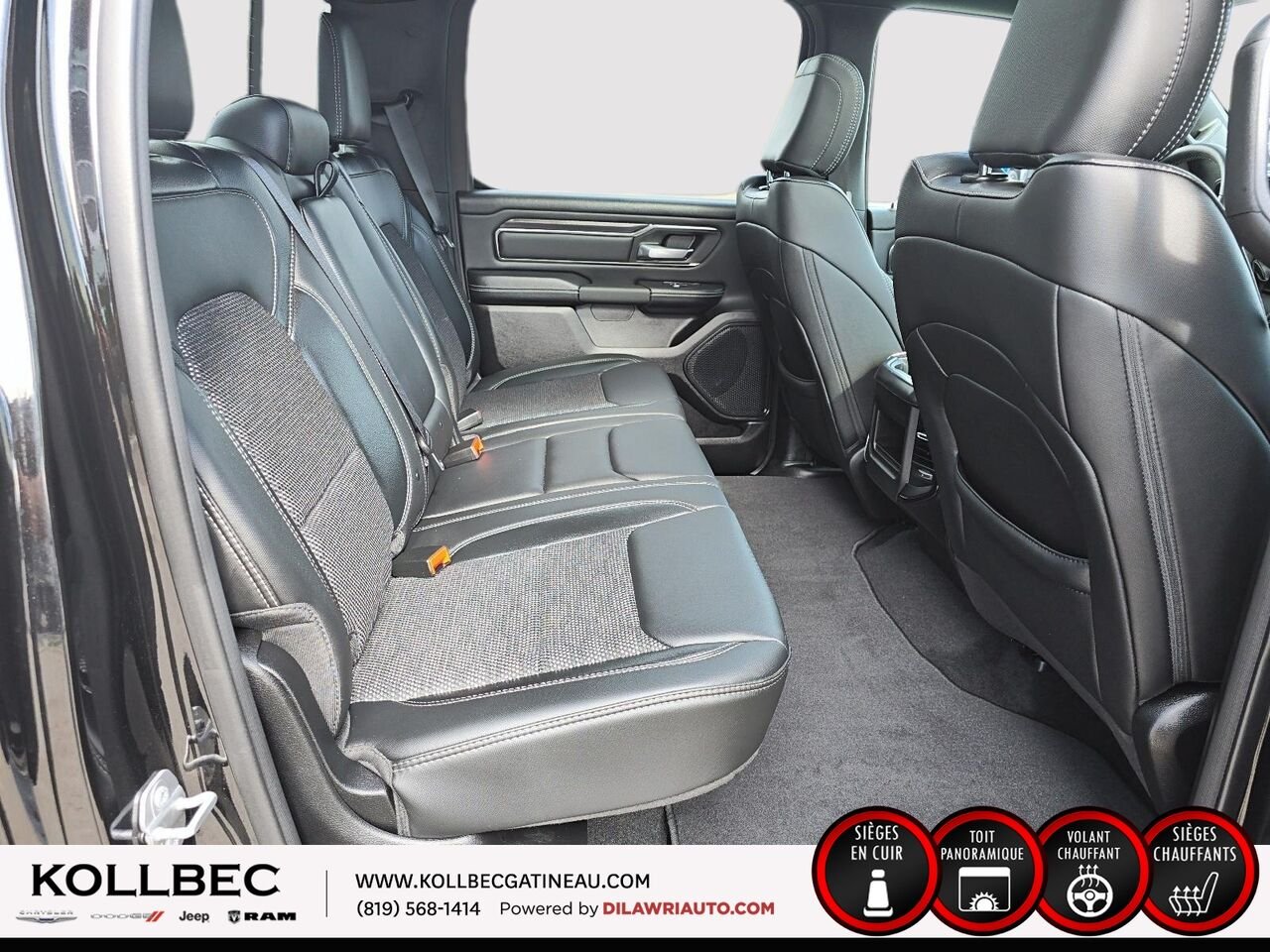 RAM 1500 SPORT Sport cabine d'équipe 4x4 caisse de 5 pi 7 po 2025 Noir Ottawa & Gatineau - photo #21