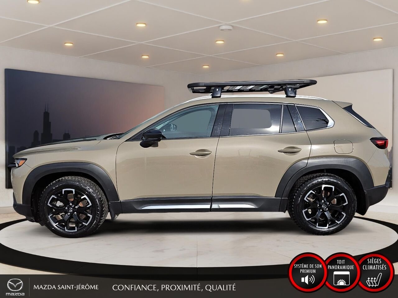 2024 Mazda CX-50 Édition Meridian | TOIT PANORMAIQUE | CUIR | AWD | Beige Saint-Jérôme - photo #10