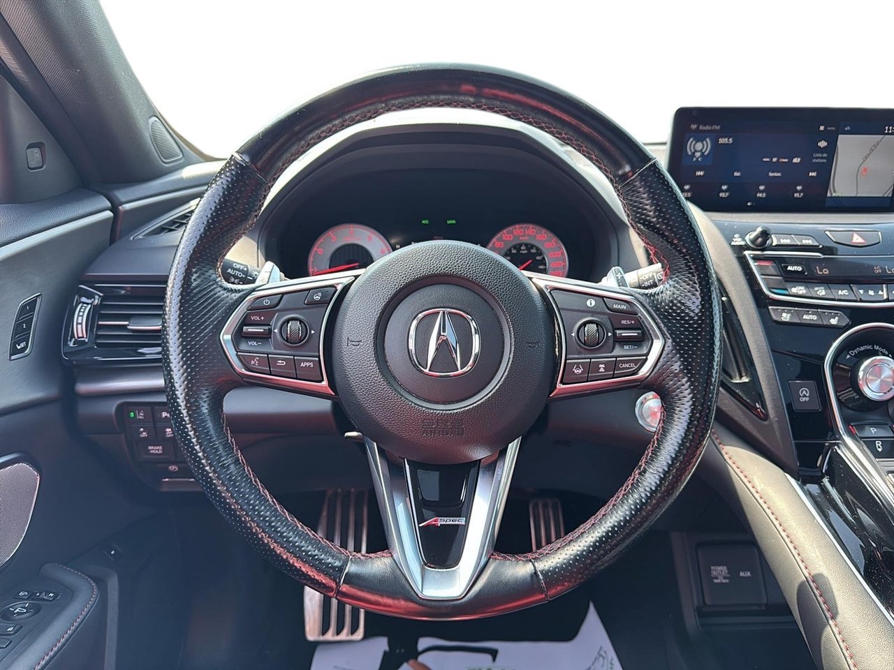 2021 Acura RDX VIN 5J8TC2H60ML801025 White Baie-Comeau - photo #12