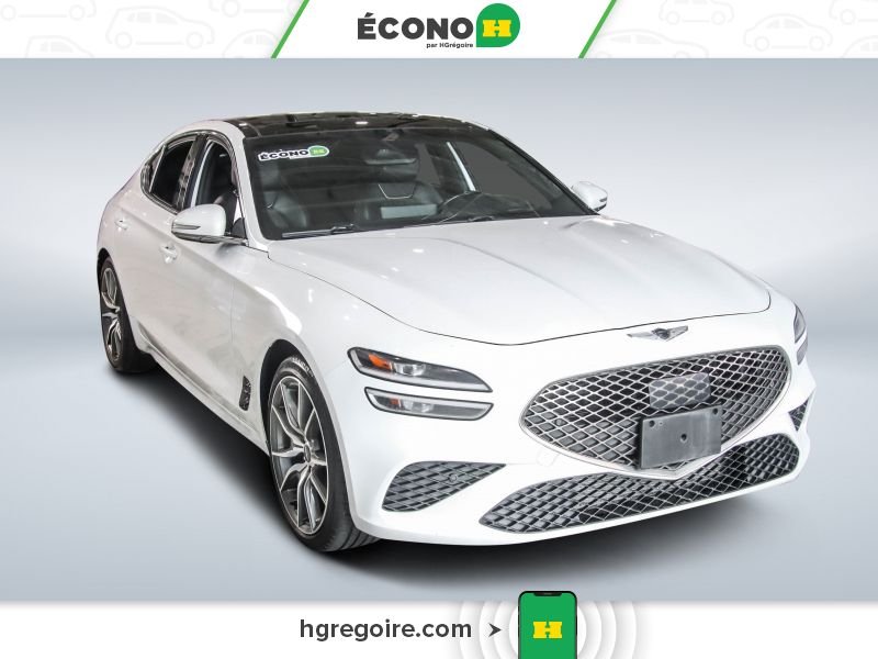 Genesis G70 2022 Blanc Saint-Eustache - photo #0