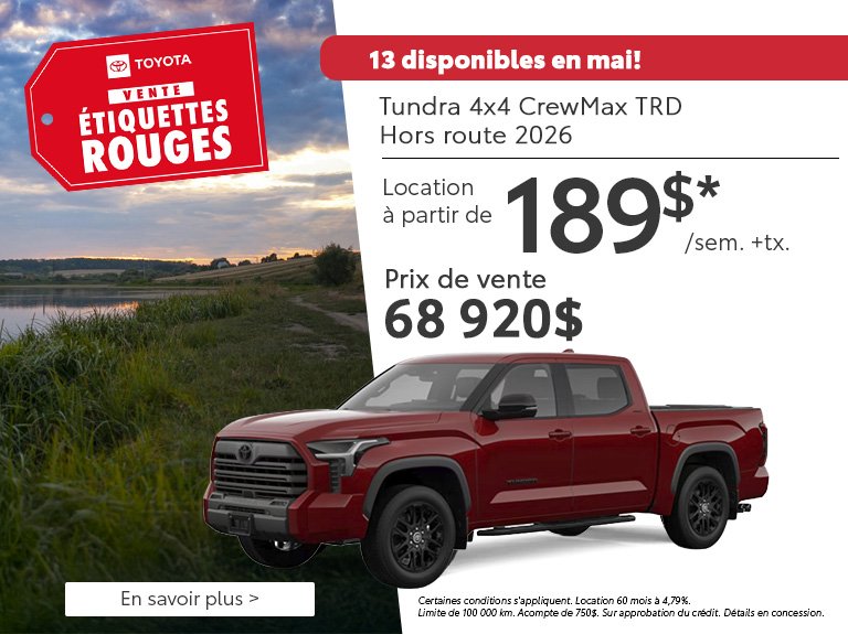 Tundra 2026