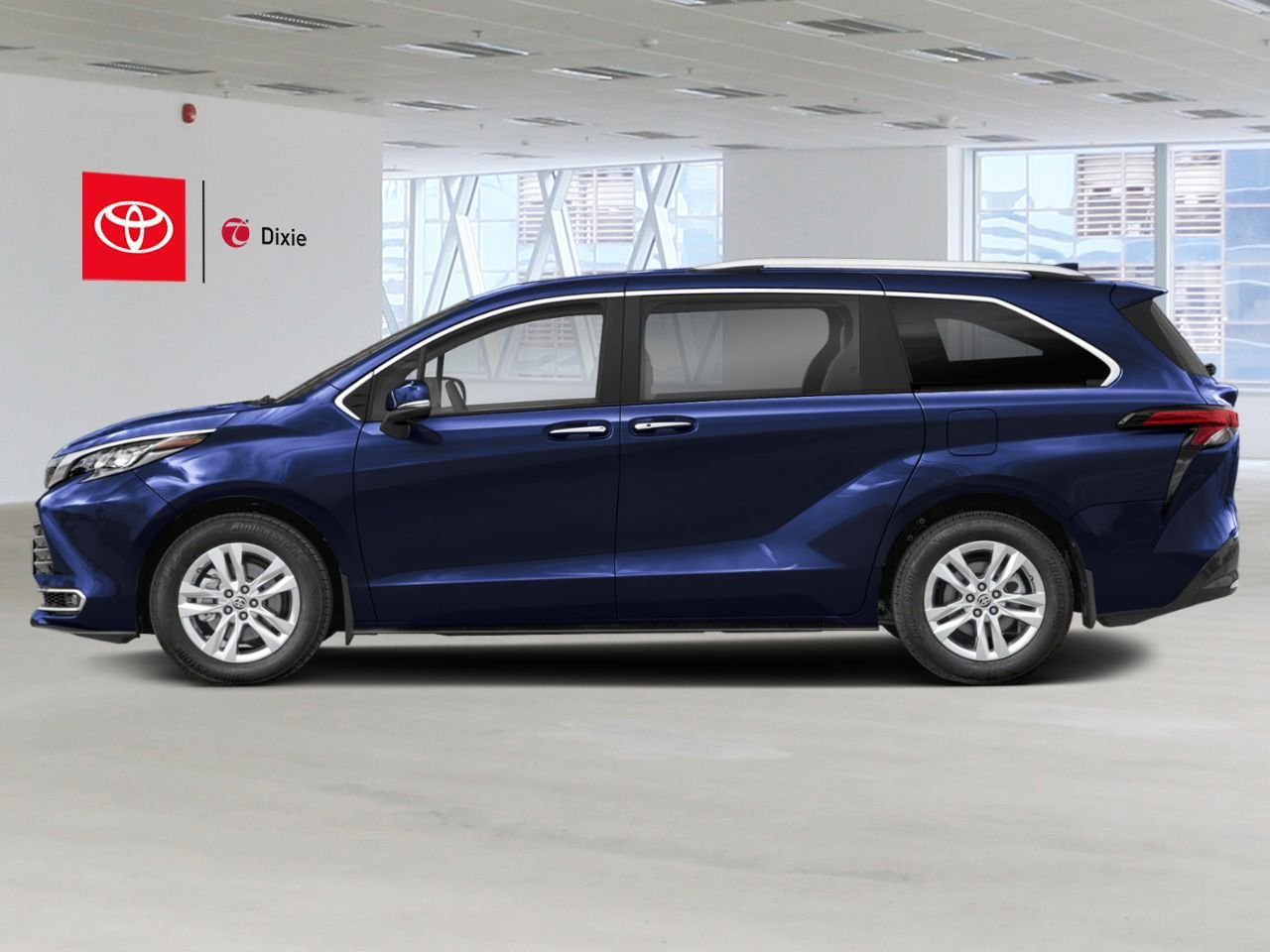 2023 Toyota Sienna HYBRID LIMITED AWD / CLEAN CARFAX / HEATED AND VENTILATED SEATS / MOONROOF / ALLOY WHEELS / CARPLAY AND ANDROID AUTO Blue Mississauga - photo #1