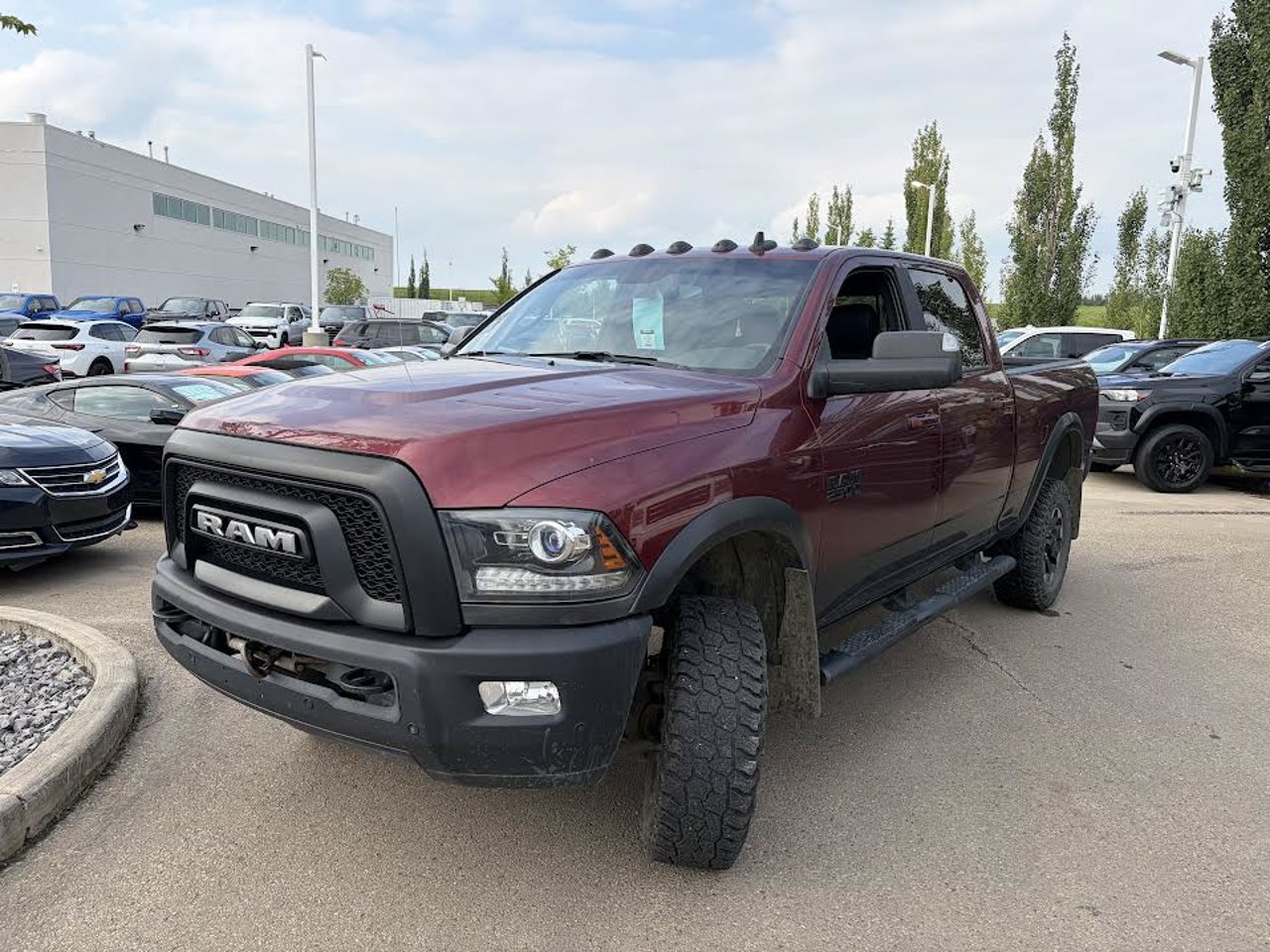 2018 Ram 2500 Power Wagon 4x4 Crew Cab 6'4 Box Red Sherwood Park - photo #2