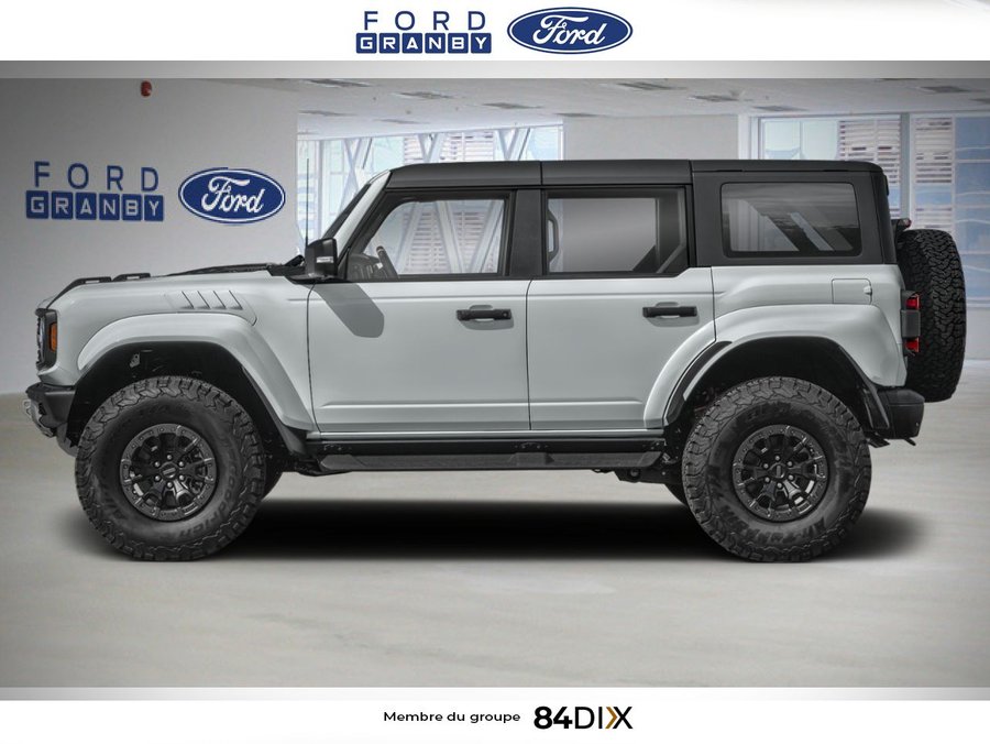 Ford Bronco Raptor 4 portes 4x4 2026 Gris avalanche